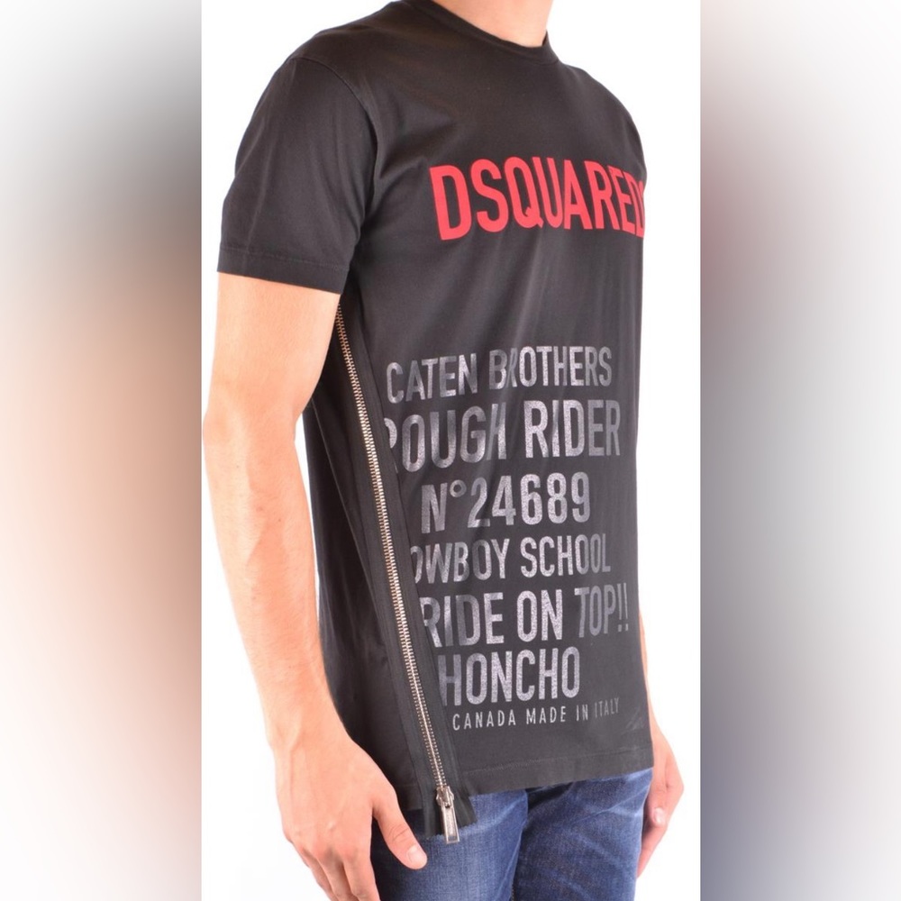 Dsquared2 T-shirt with a printed logo Sz L